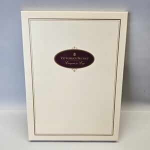 Vintage Victorias Secret Backseam Stockings Midnight Black New Old Stock USA M